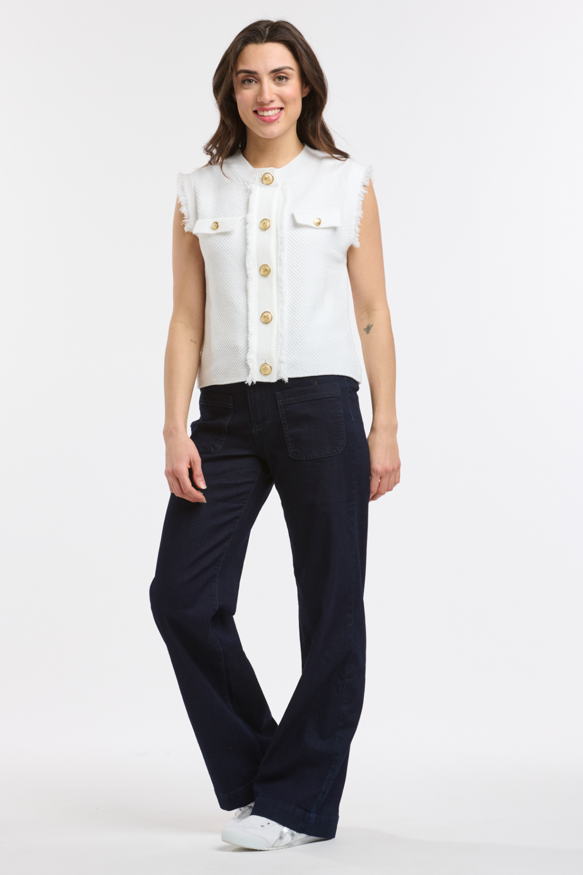 Coco Vest White
