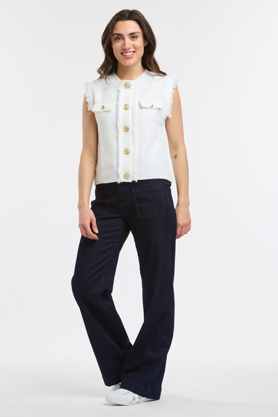 Coco Vest White