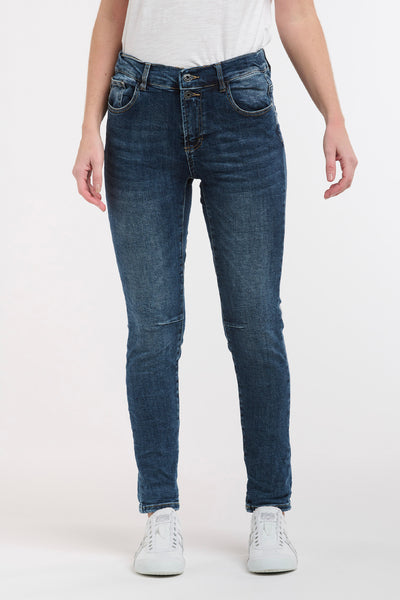 Italian Star Emma Stretch Jeans Dark Wash