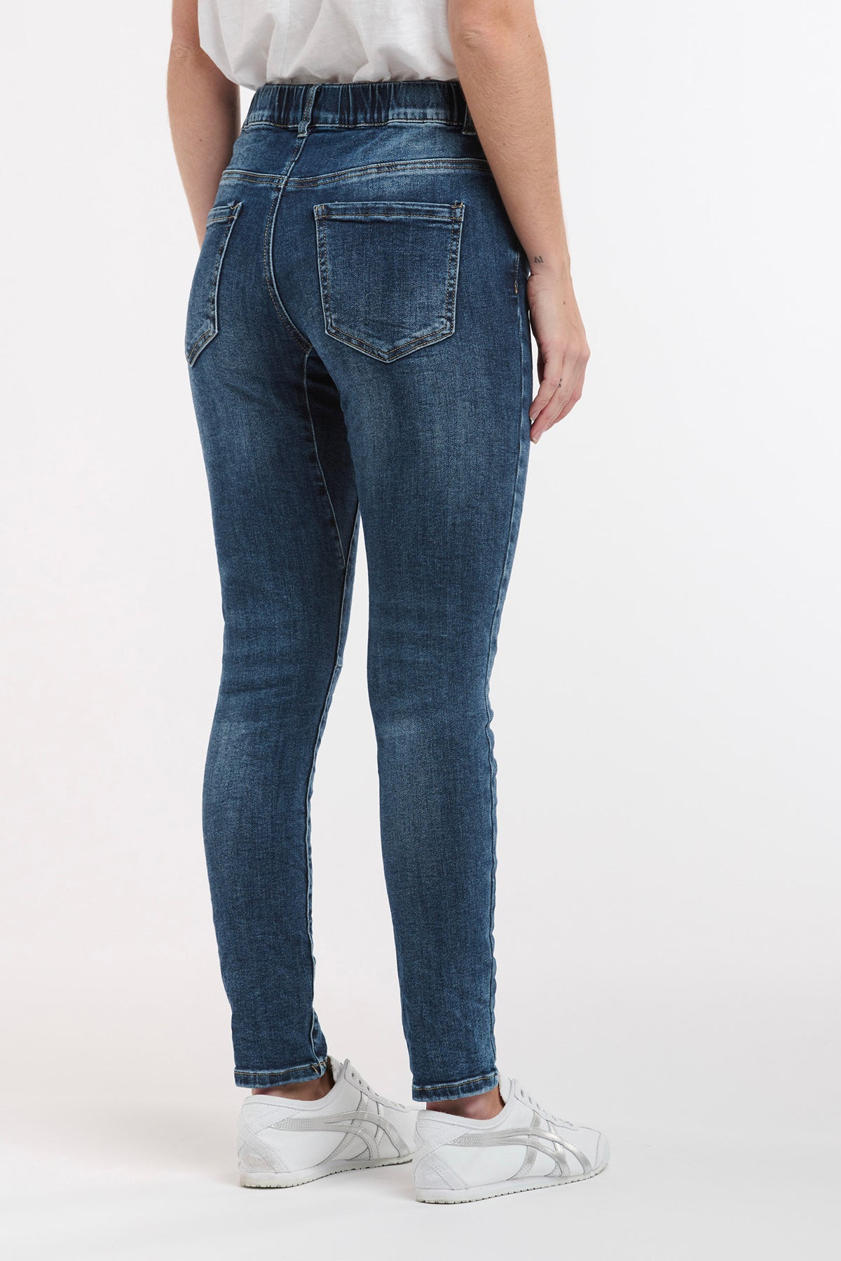 Italian Star Emma Stretch Jeans Dark Wash