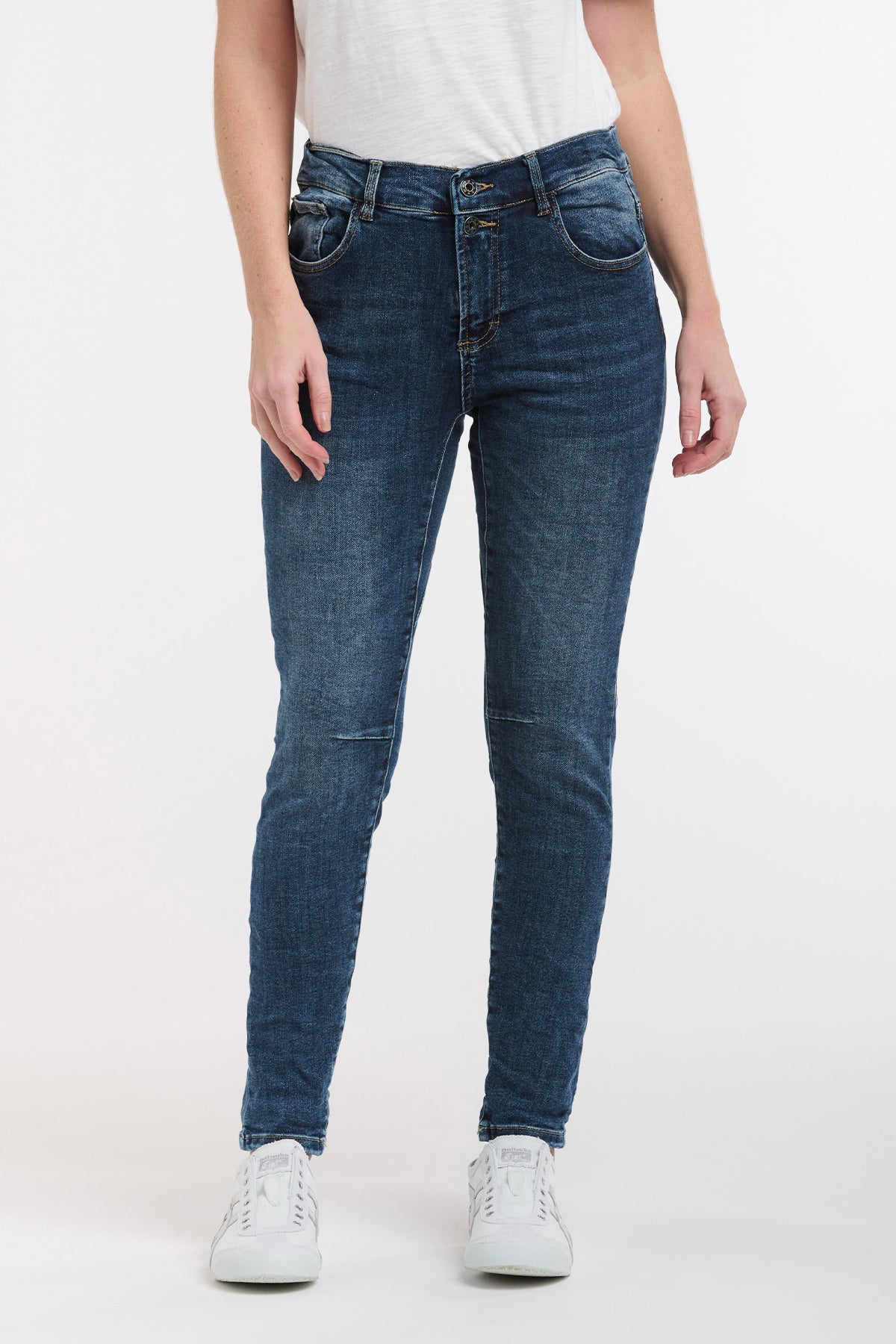 Italian Star Emma Stretch Jeans Dark Wash