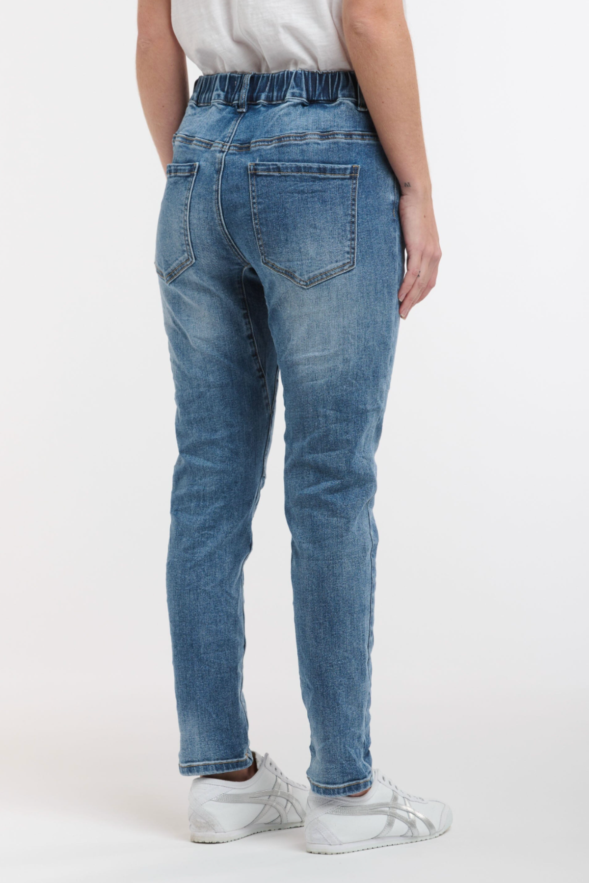 Italian Star Emma Stretch Jeans Light Wash