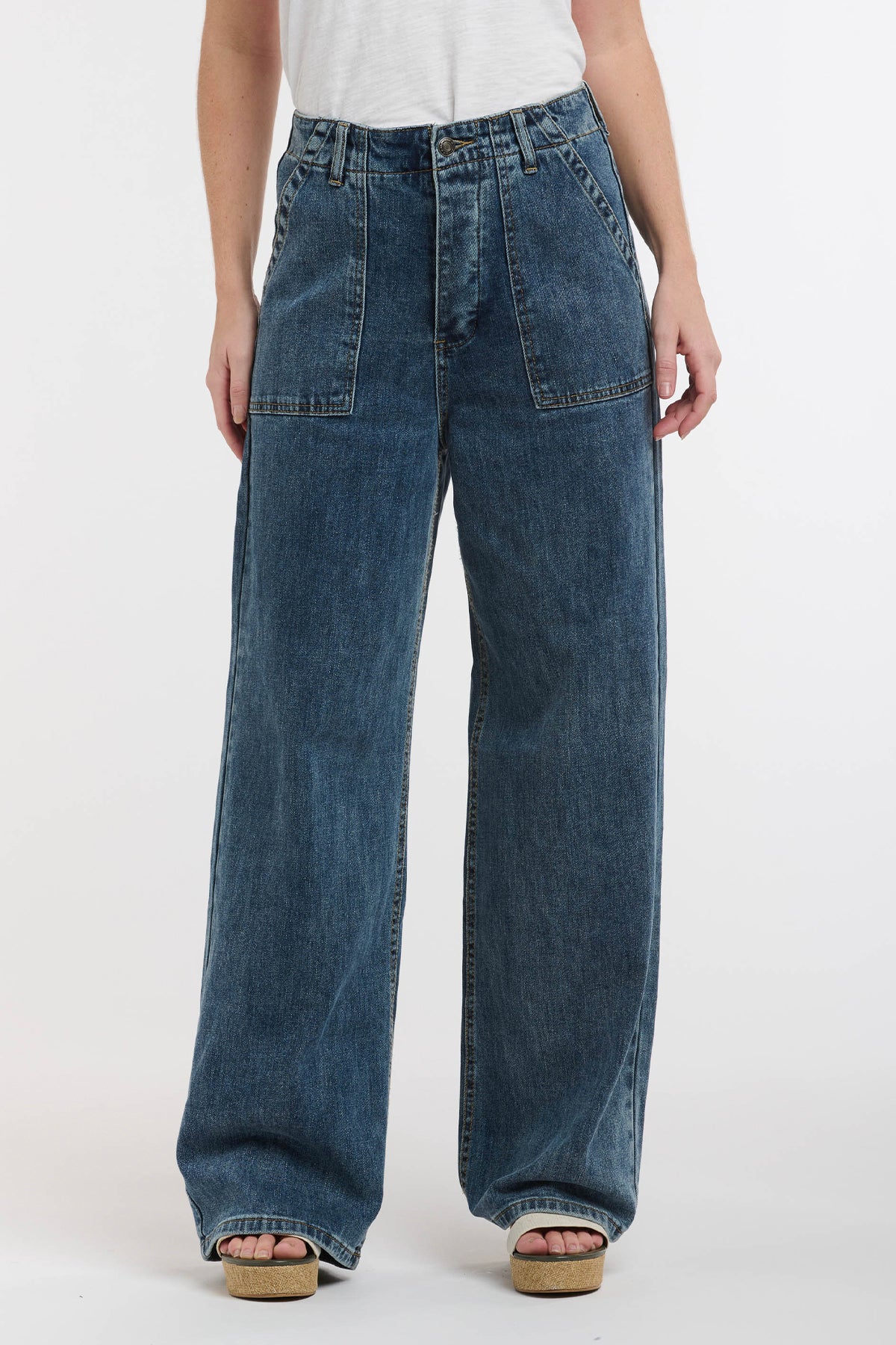 Frankie Wide Leg Jeans