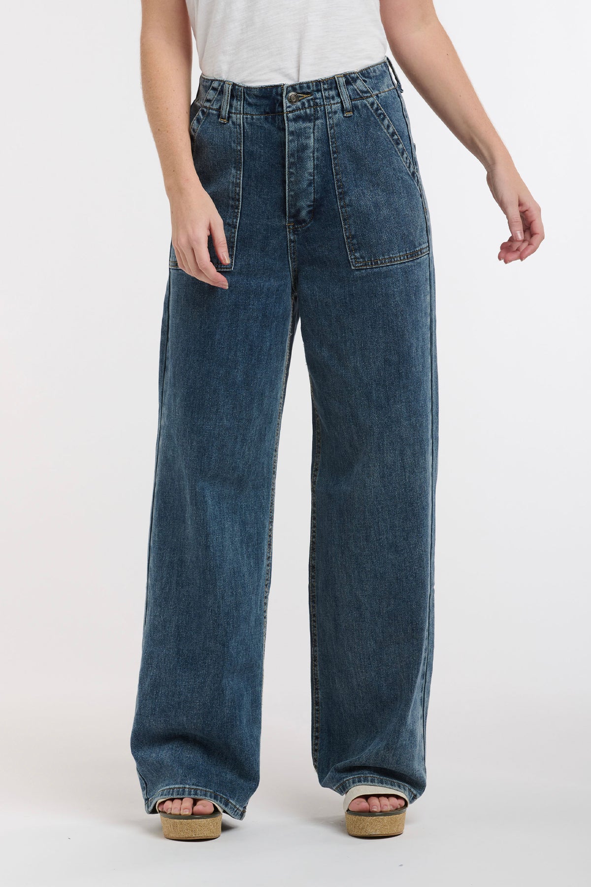 Frankie Wide Leg Jeans