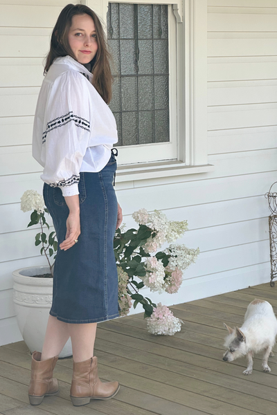 Hugo Denim Skirt