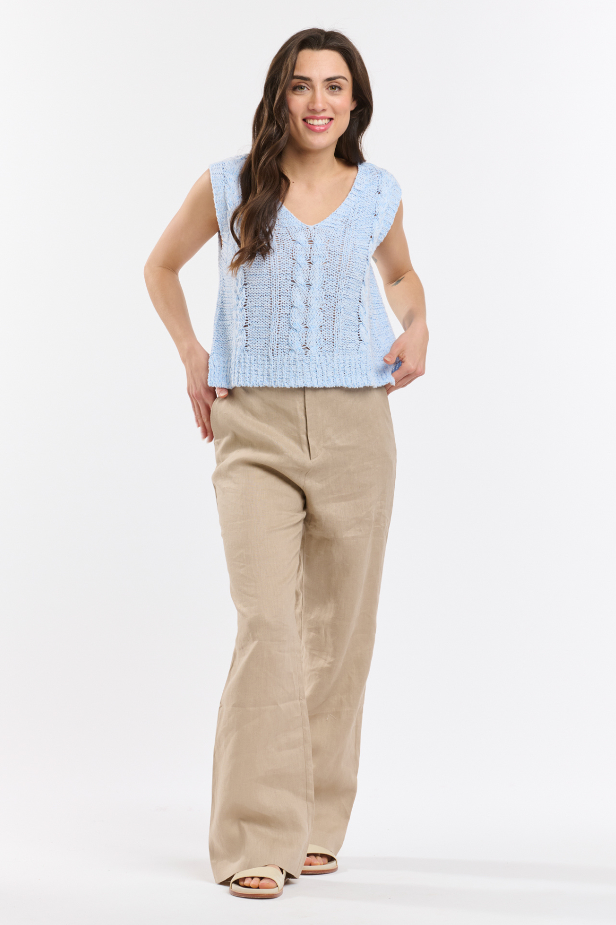 Josie Vest Blue