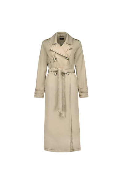 Kim Trench Coat Taupe