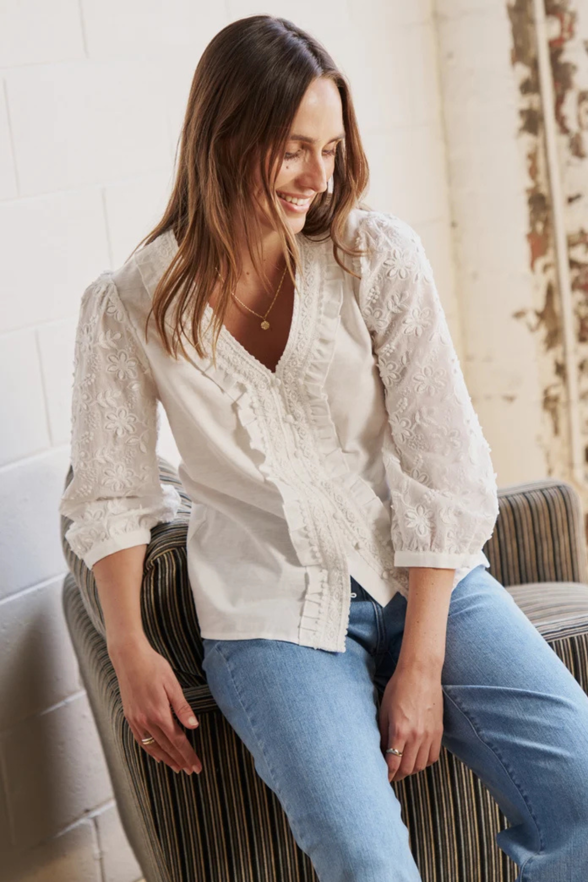 Alicia Blouse White