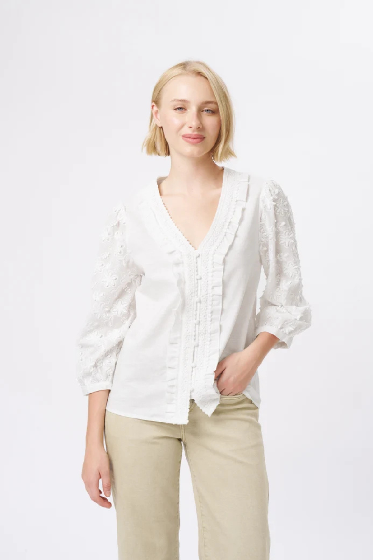 Alicia Blouse White