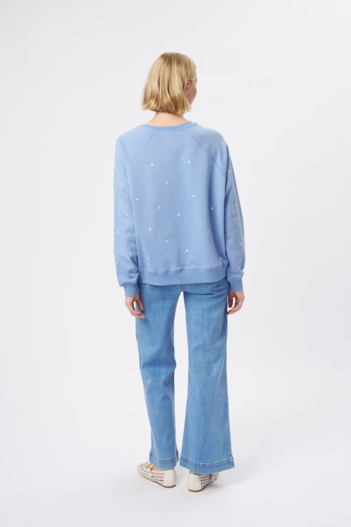 Freya Jean Heart 70s Blue