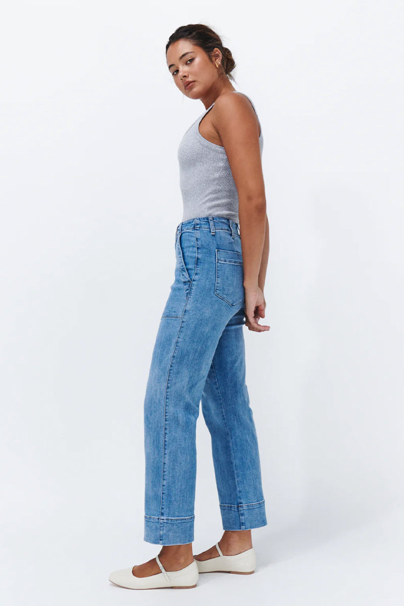 Celeste Pant 70's Blue