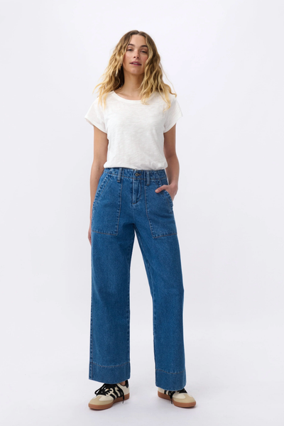 Celeste Pant 90's Blue