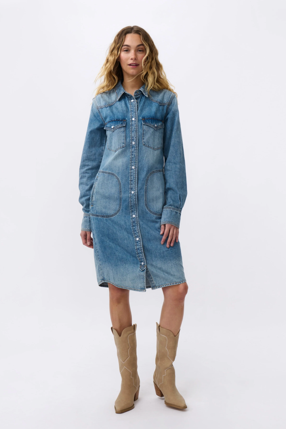 Ellie Dress Dakota Wash