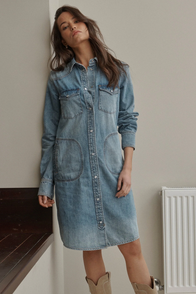 Ellie Dress Dakota Wash