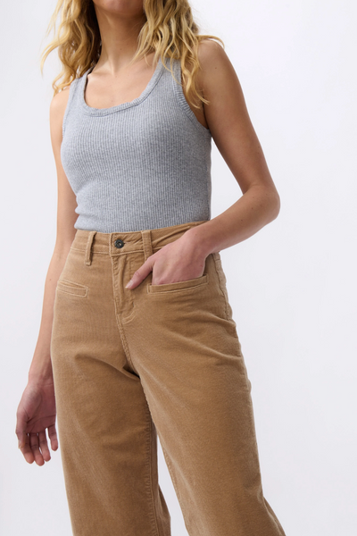 Freya Cord Jean Camel