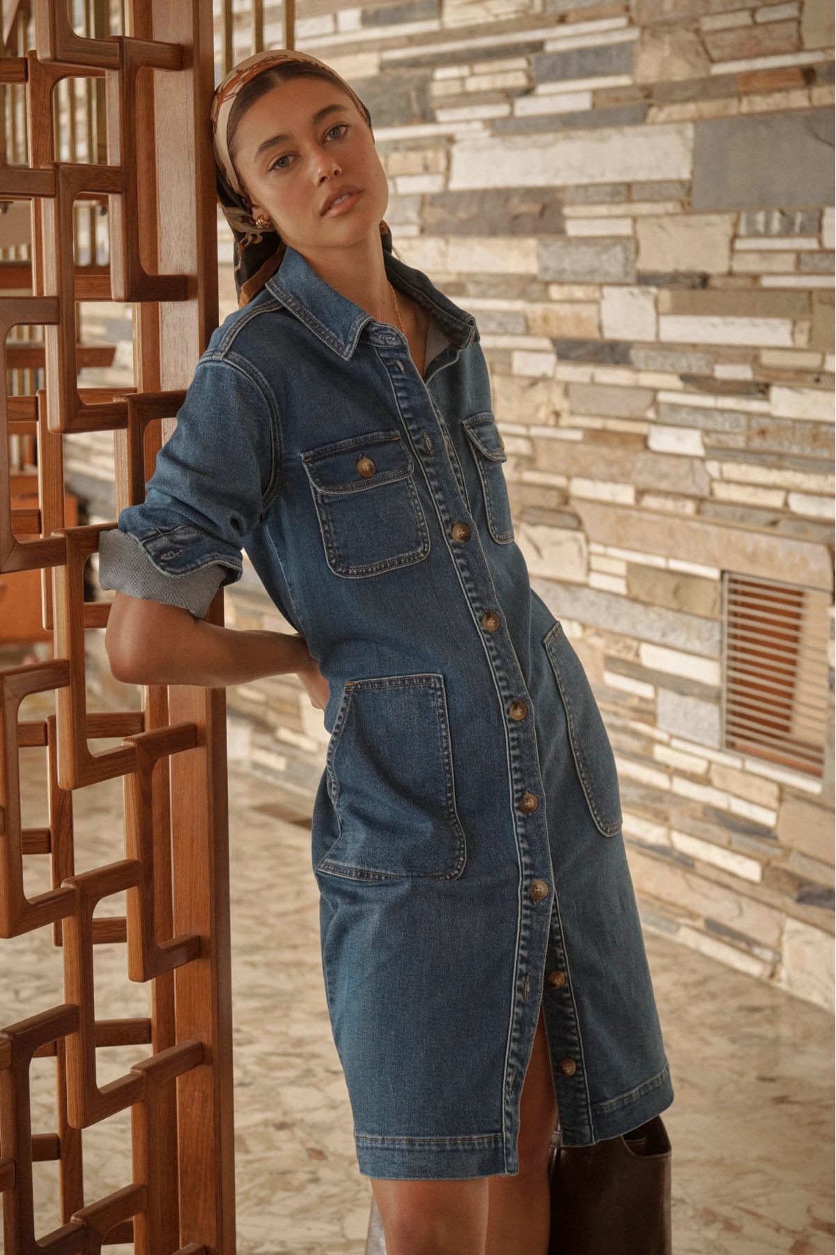 Brandy Dress Dakota Wash