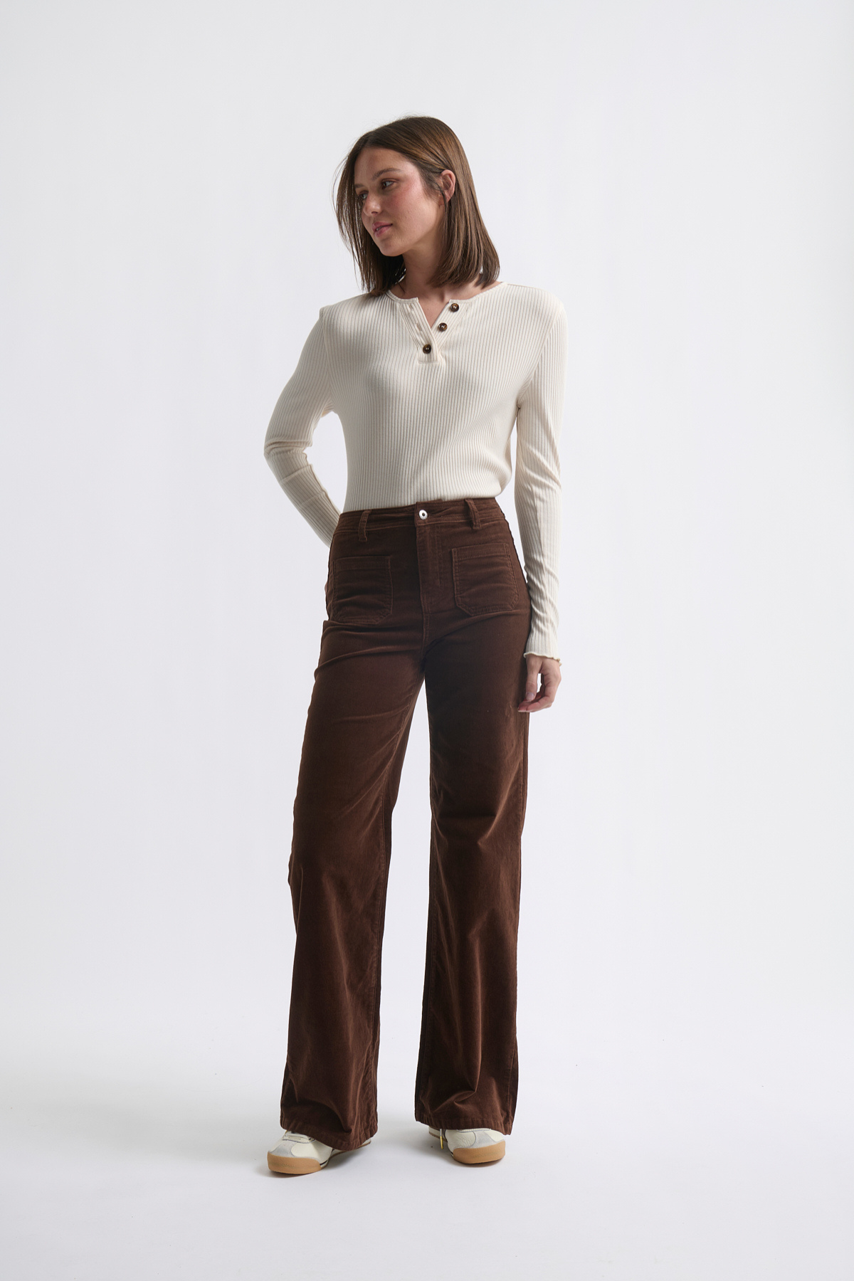 Harper Jean Velvet Chocolate