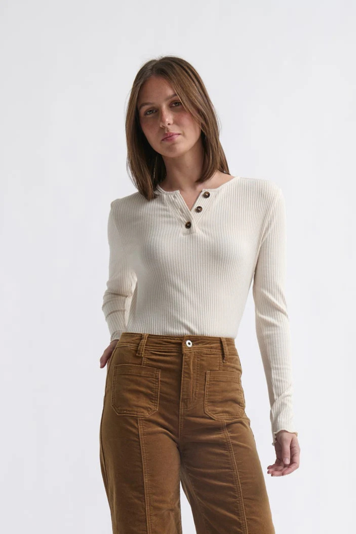 Heather Knit Vanilla