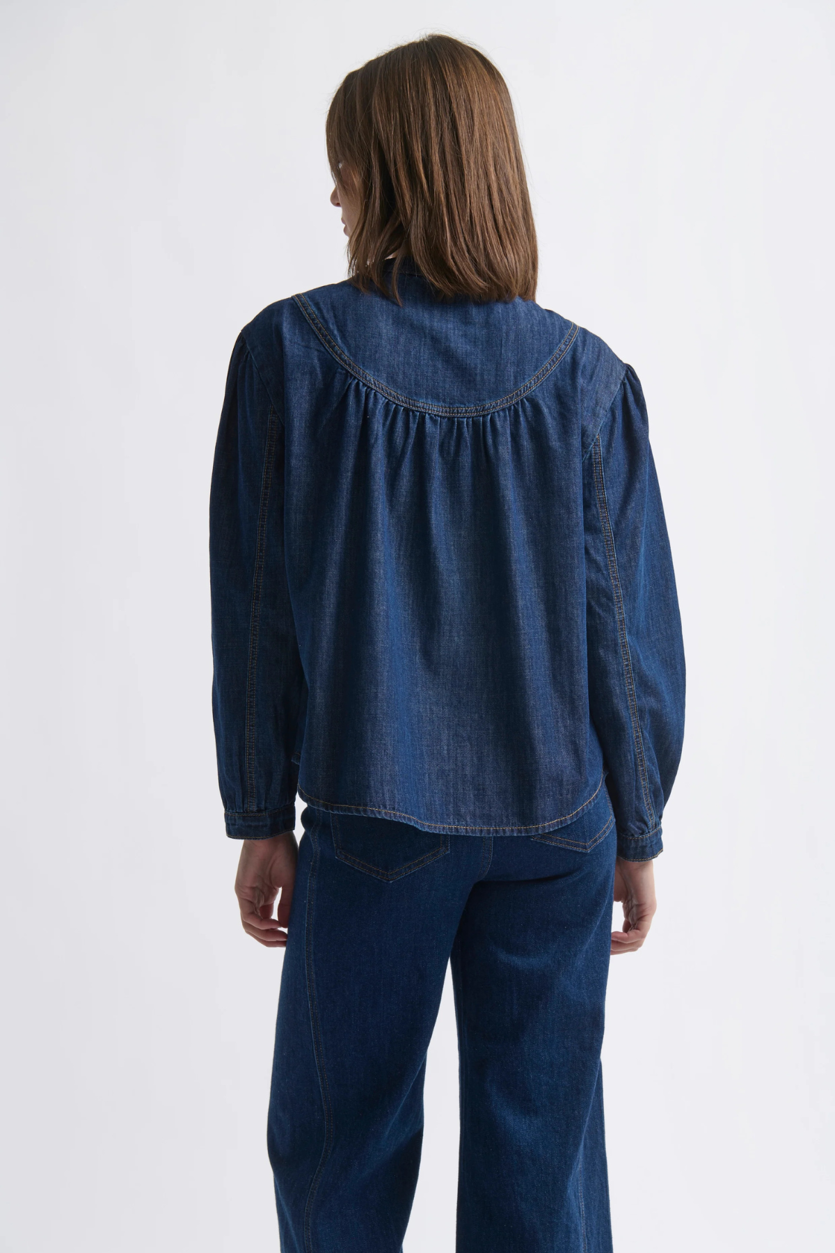 Kelly Blouse Palisade Blue