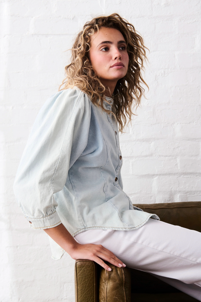 Gabriella Shirt Sky Blue