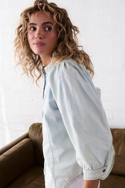 Gabriella Shirt Sky Blue