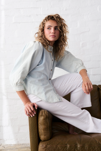 Gabriella Shirt Sky Blue