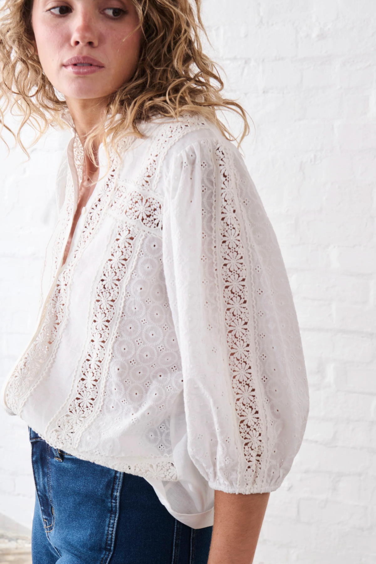 Isabella Blouse White