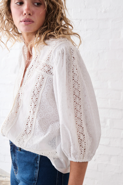 Isabella Blouse White