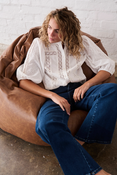 Isabella Blouse White