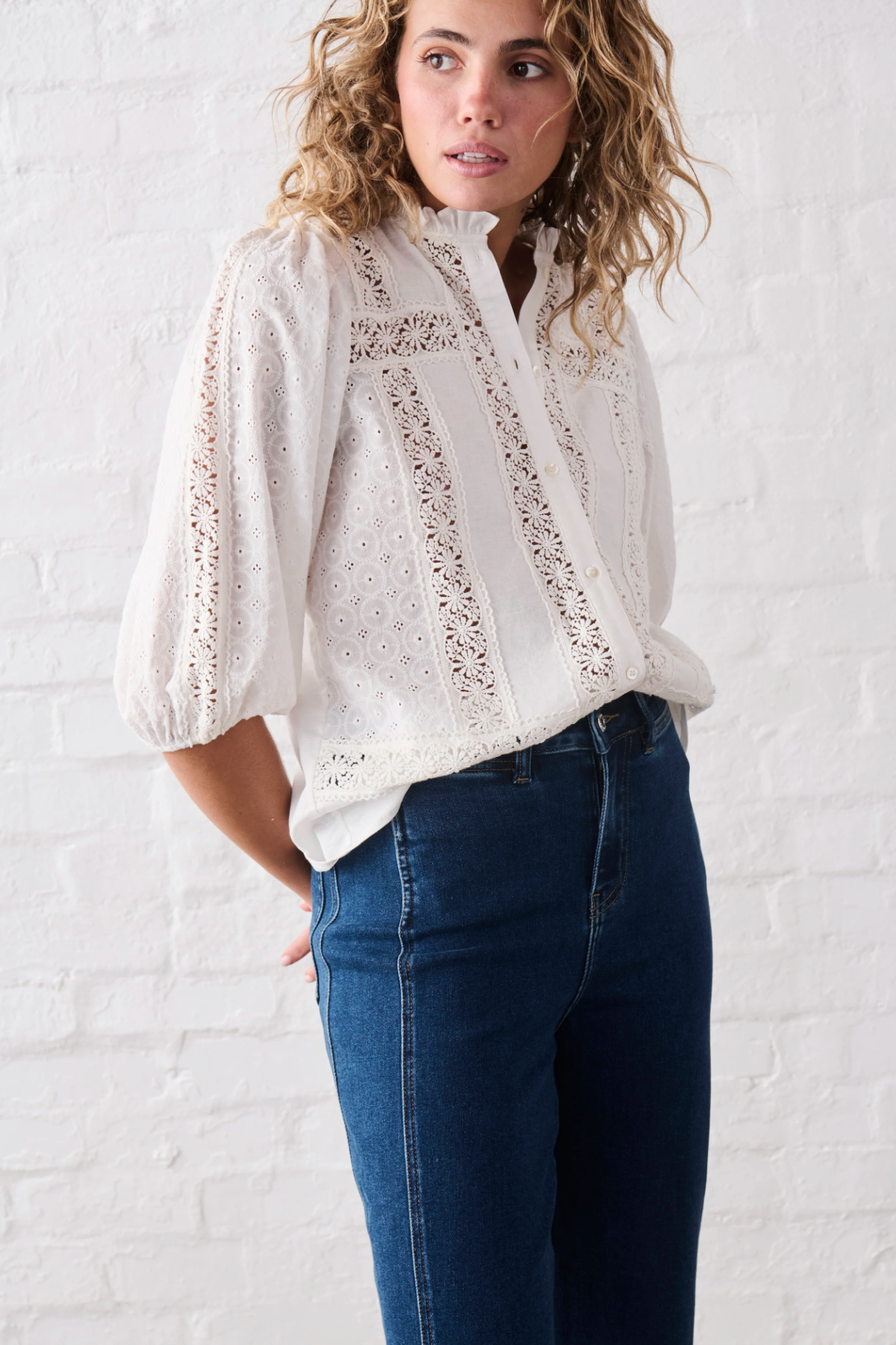 Isabella Blouse White