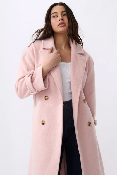 Jasmine Coat Soft Pink