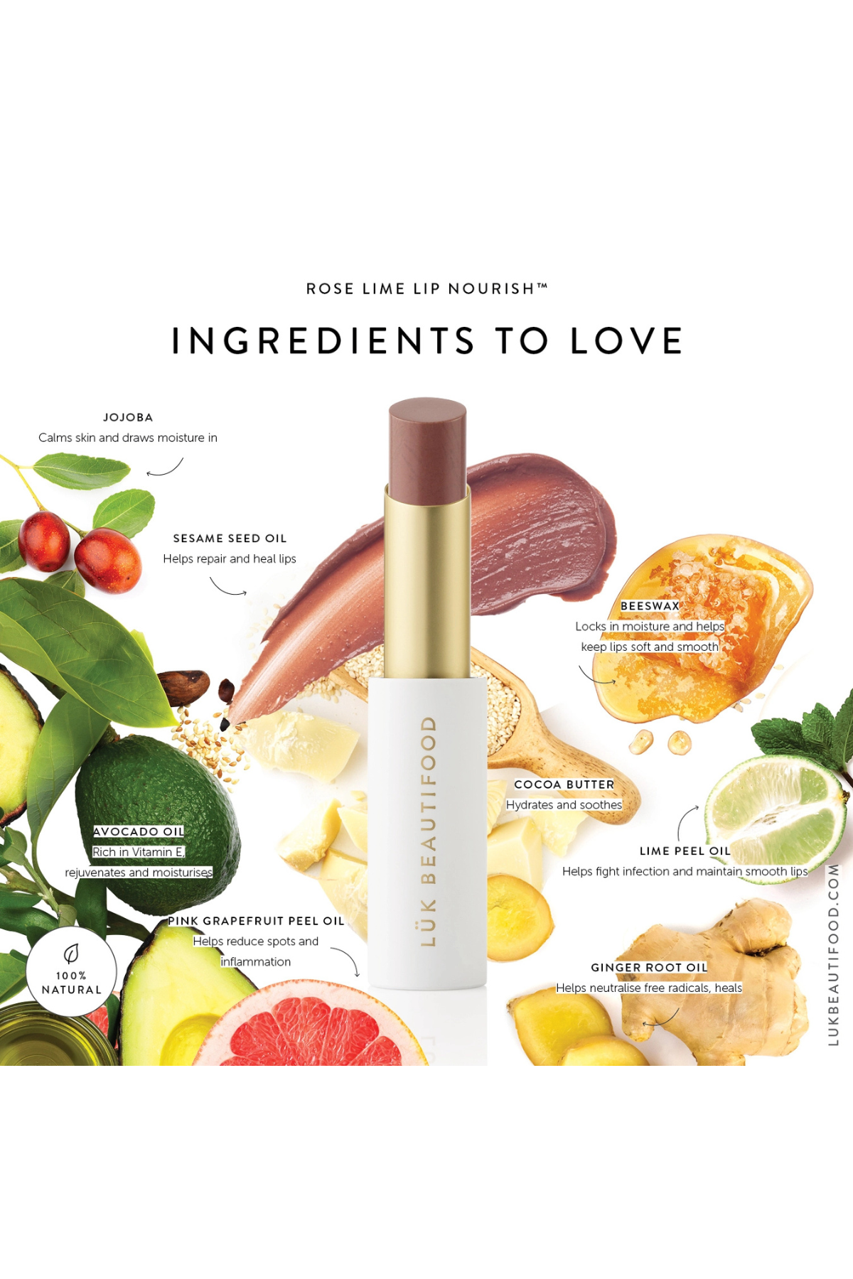 Lip Nourish™ - Rose Lime