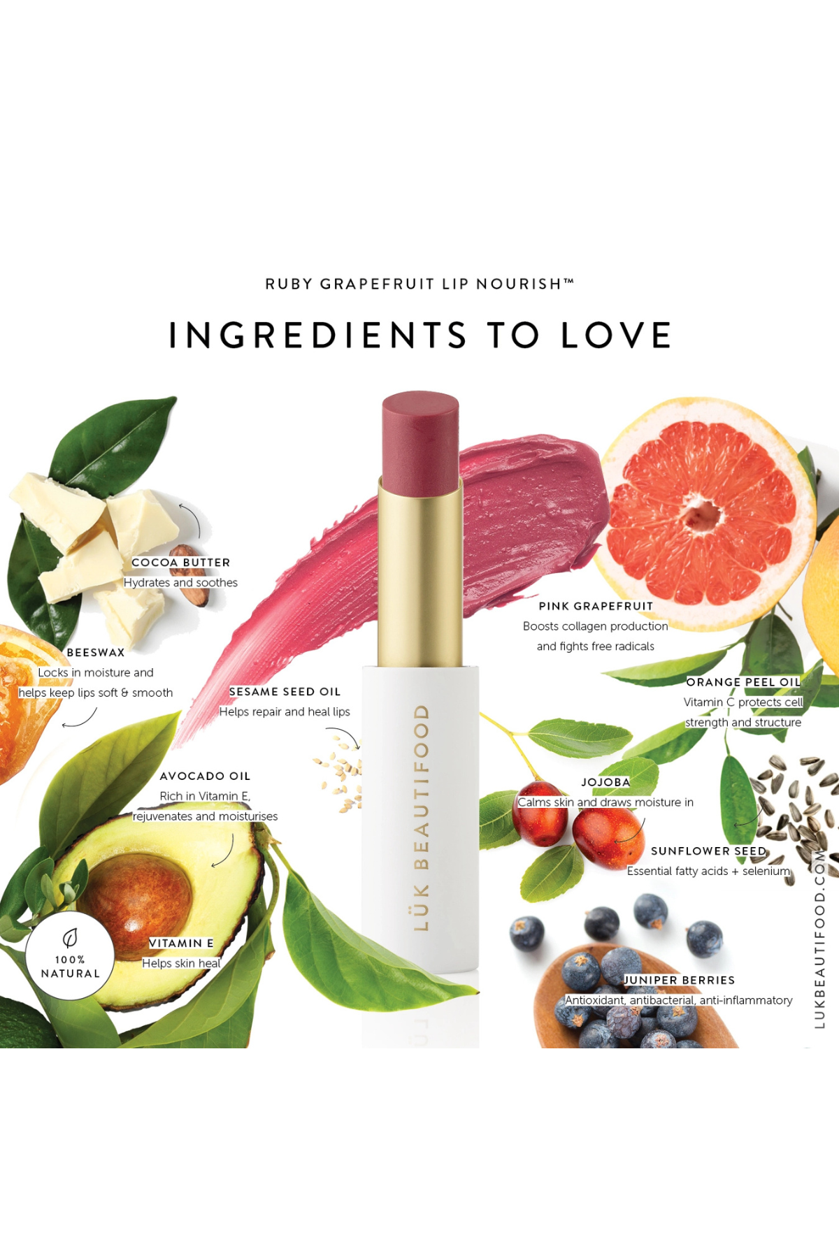 Lip Nourish™ - Ruby Grapefruit