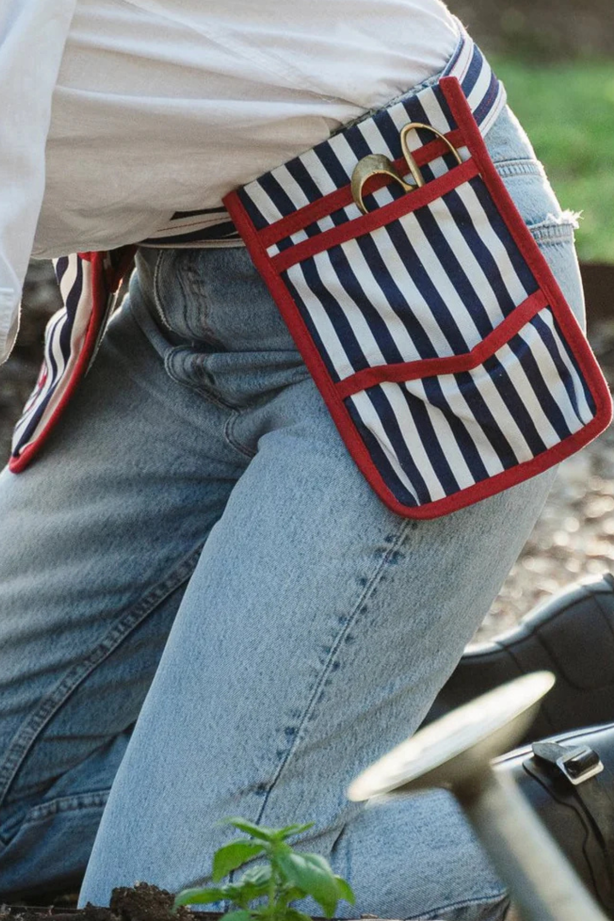 Le Sac Navy Stripe