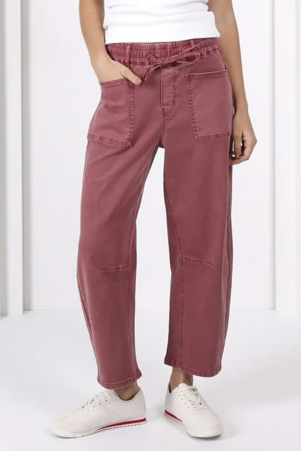 Leo Barrel Jean Sunset