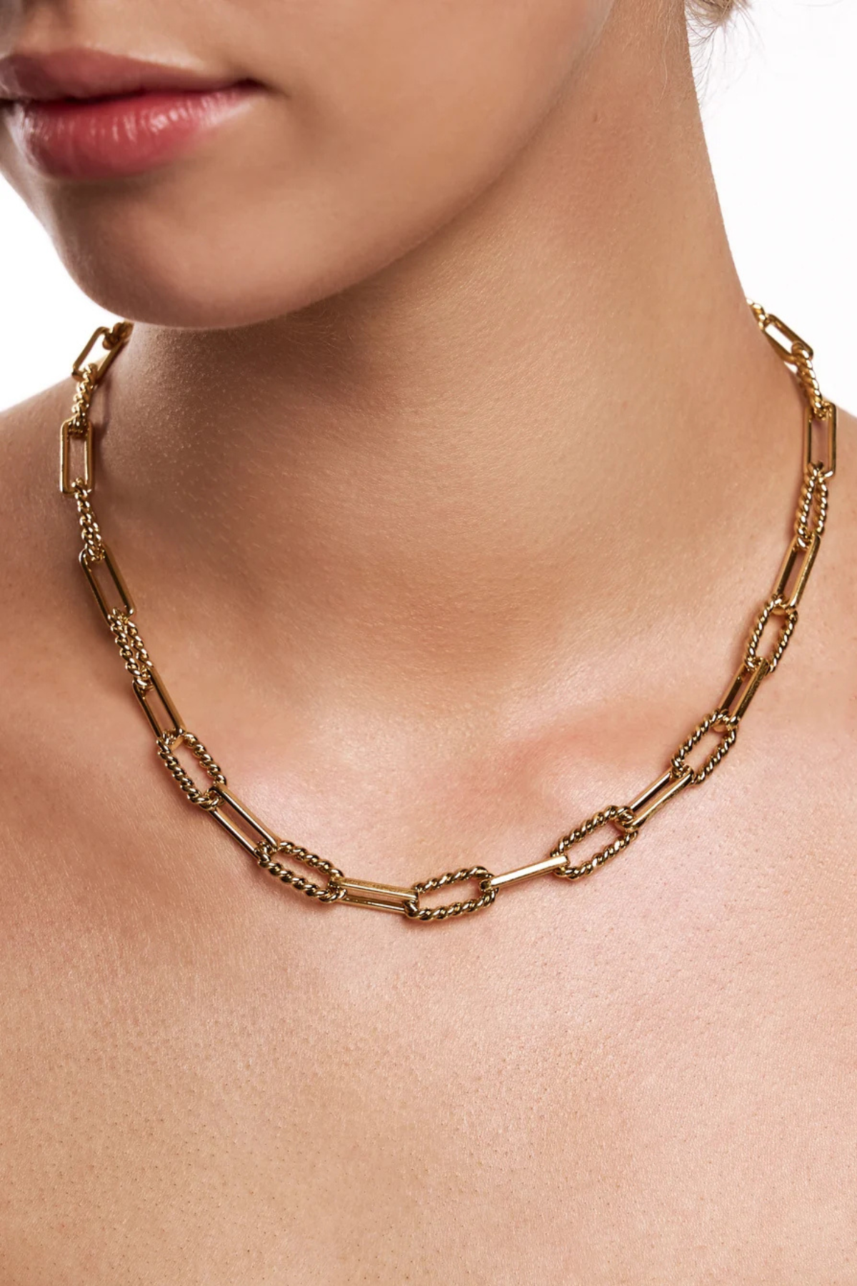 Celia Soft Gold Necklace