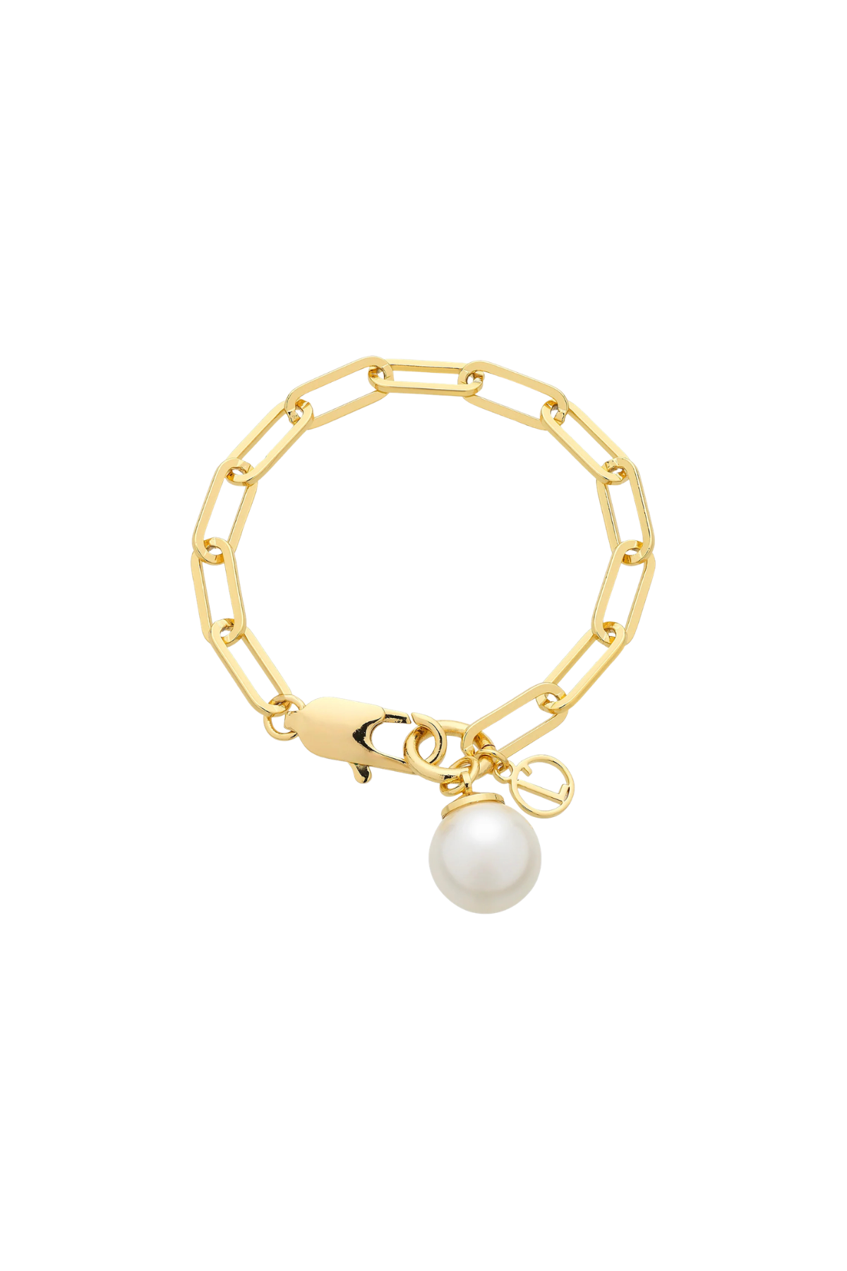 Hayley Gold Pearl Bracelet