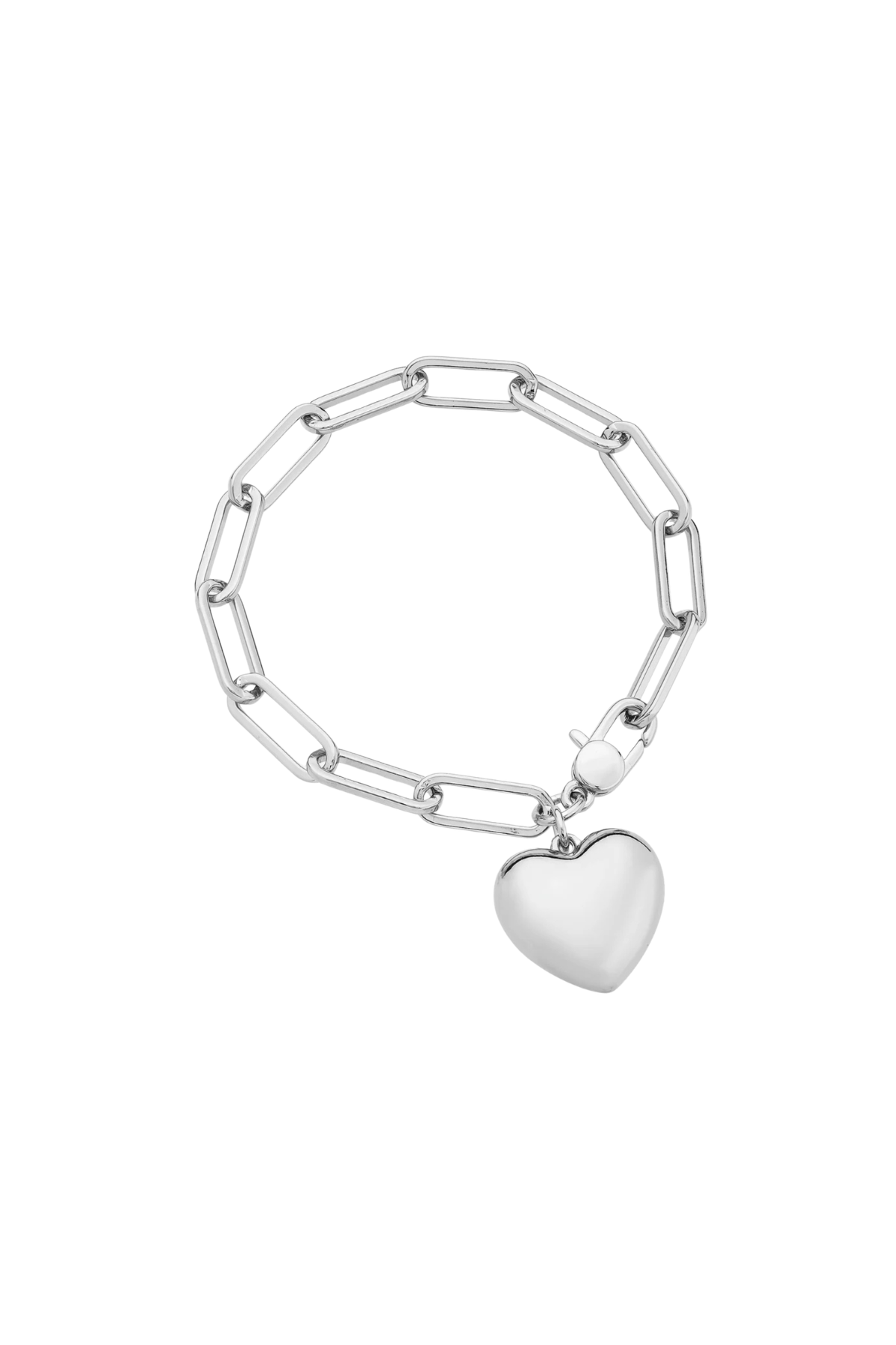 Lotte Silver Heart Bracelet