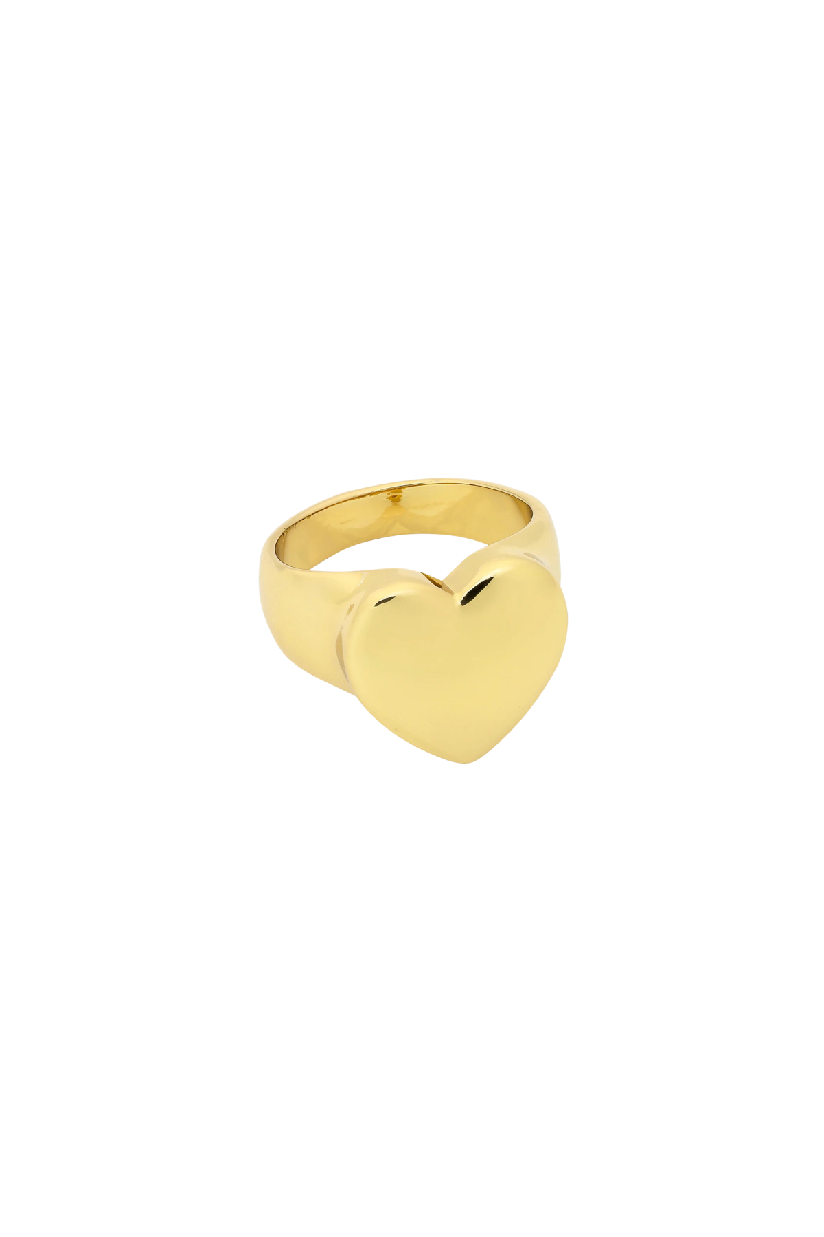 Lotte Soft Gold Heart Ring