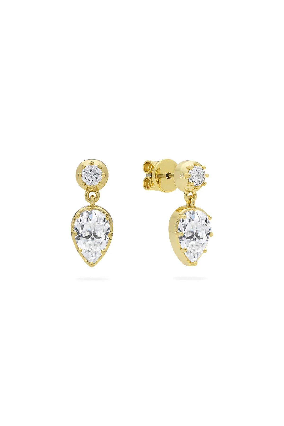 Luxe Hillie Gold Earring