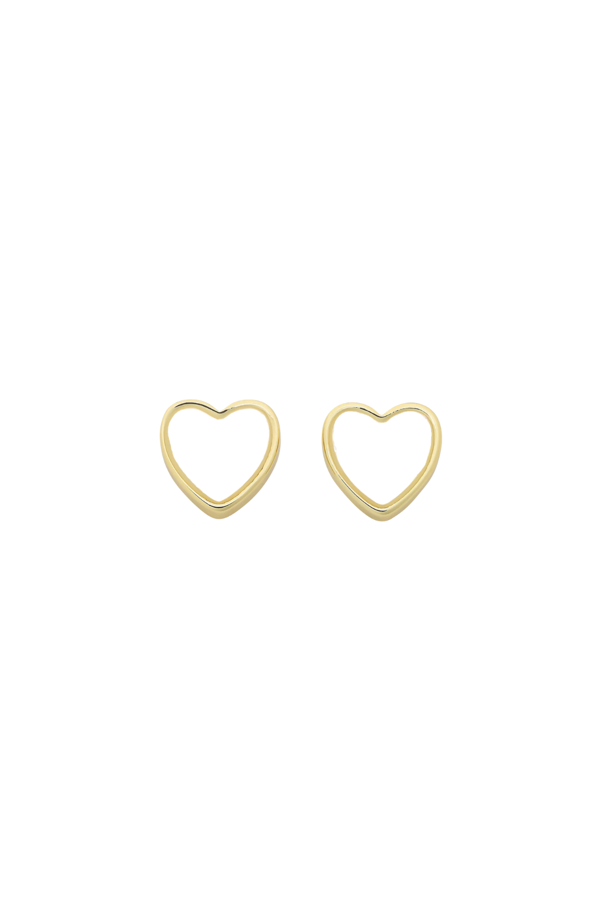 Myra Gold Heart Stud