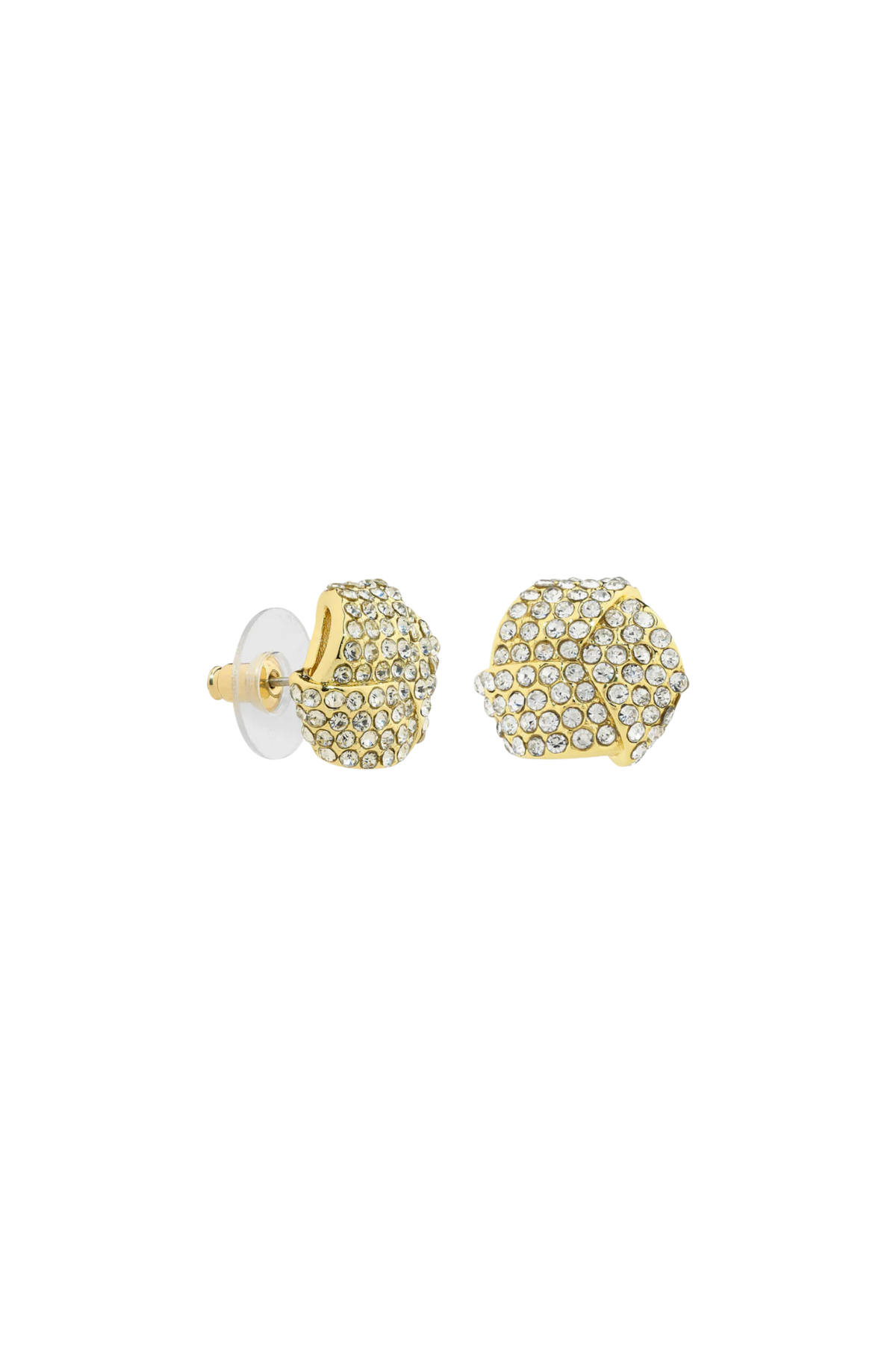 Natalina Gold Crystal Earring