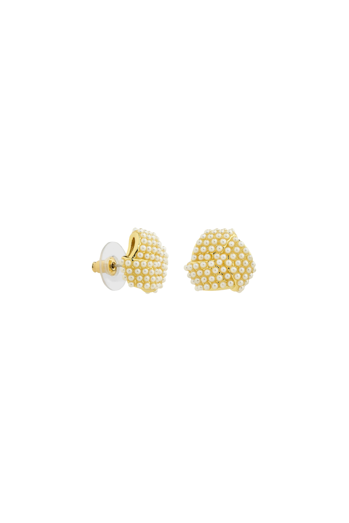 Natalina Gold Pearl Earring