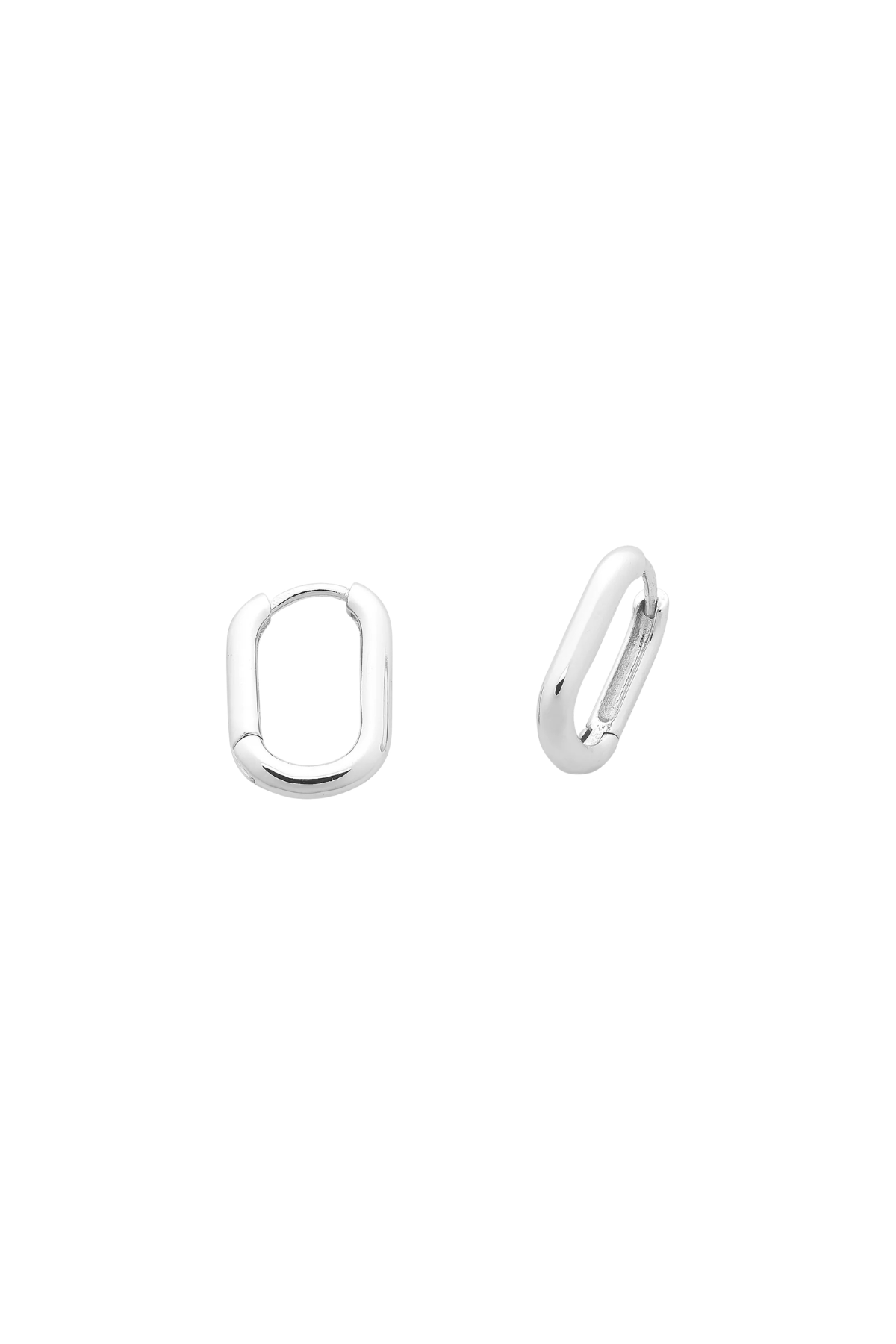 Venus Silver Huggie