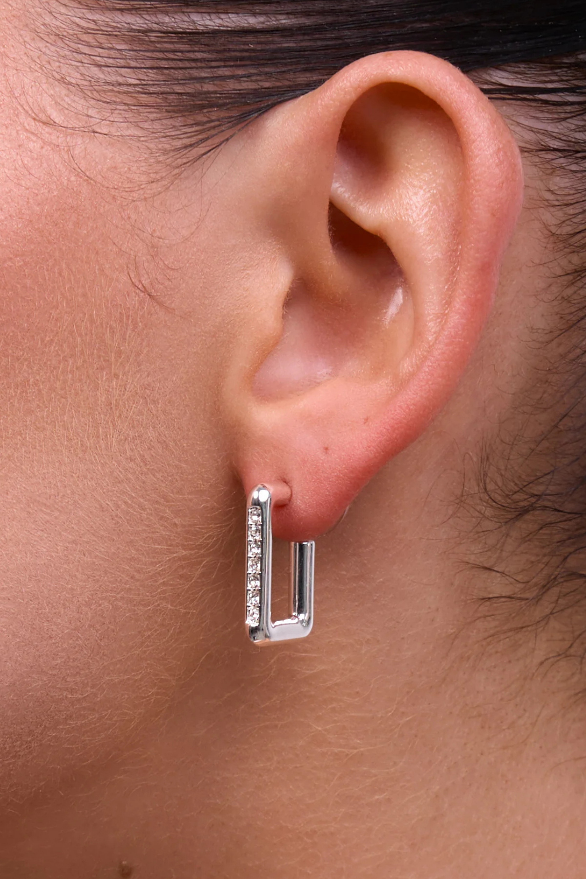 Eddie Silver Earring