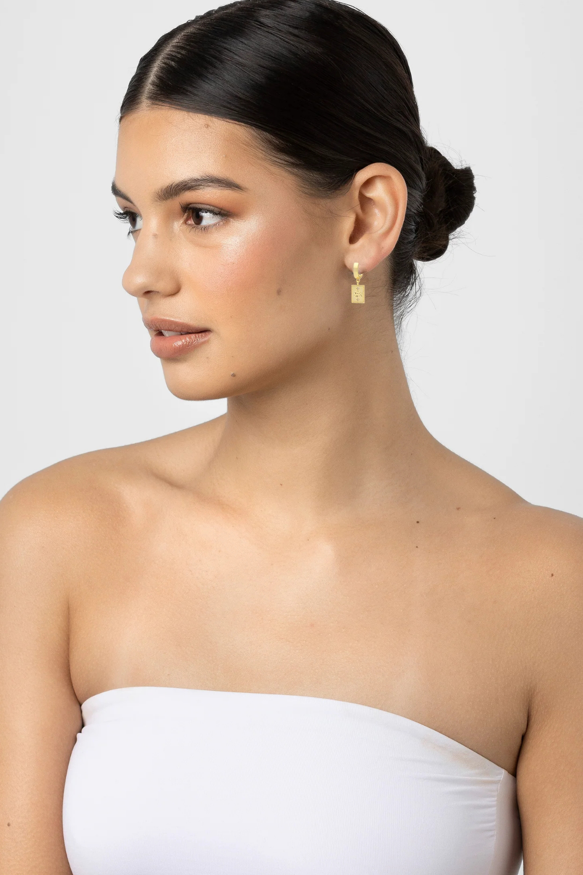 Hari Gold Earring