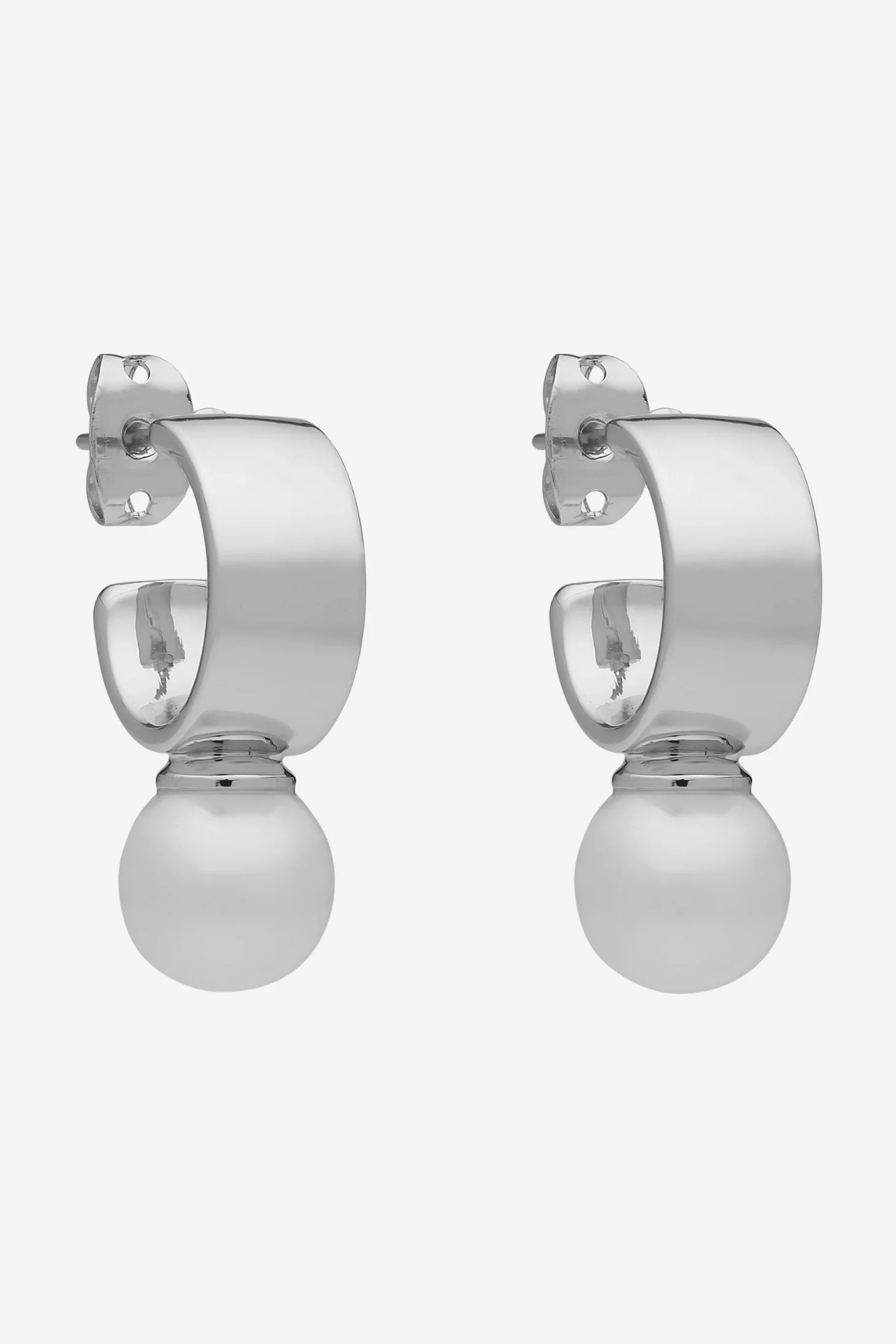 Hayley Silver Earring