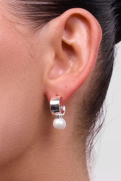 Hayley Silver Earring