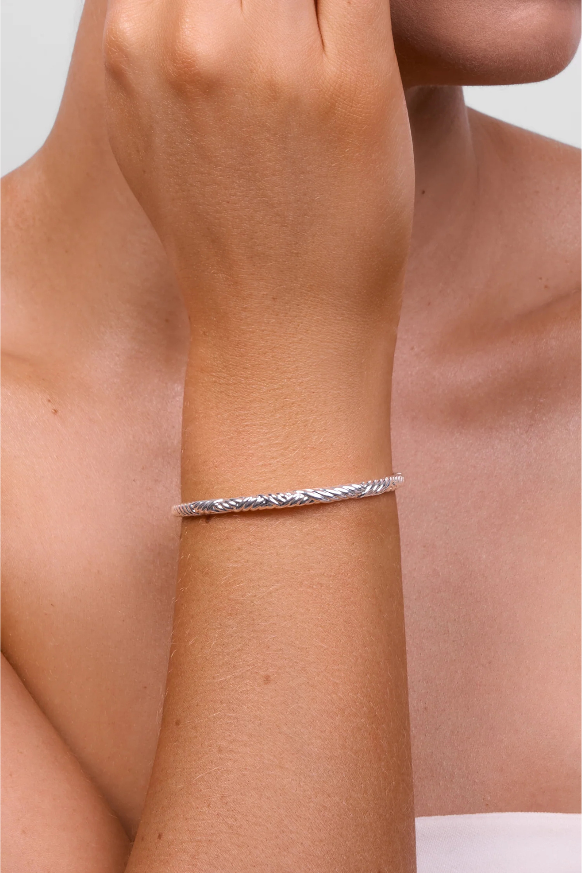 Indira Silver Cuff