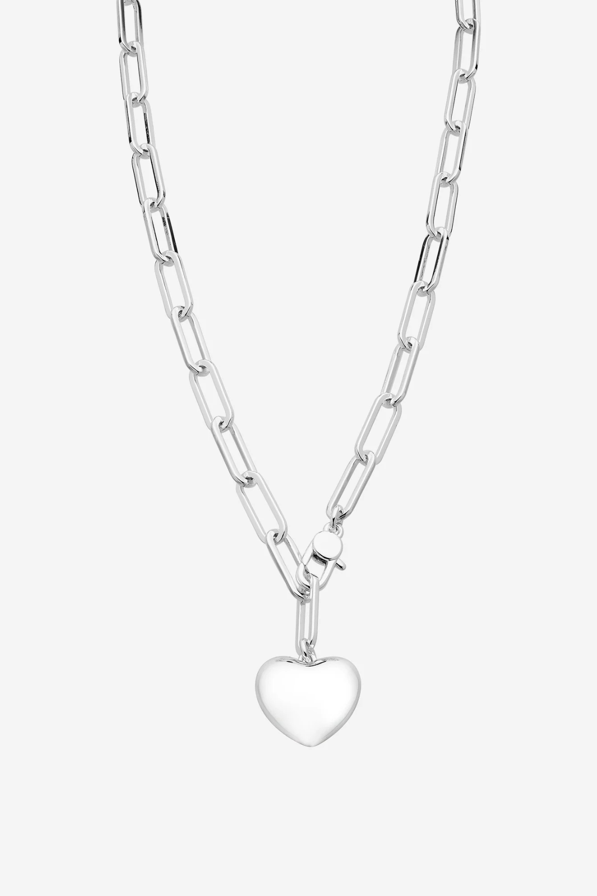 Lotte Silver Heart Necklace